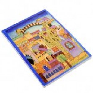 Writing Pad with a Jerusalem Scene by Yair Emanuel Artists & Brands
