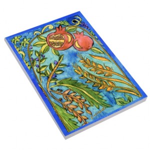 Large Writing Pad by Yair Emanuel with Species of Israel Artists & Brands
