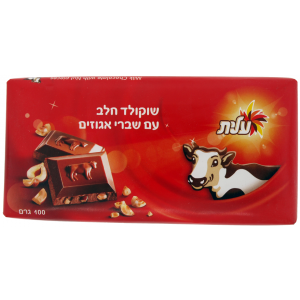 Elite Milk Chocolate with Hazelnut (100g) Israeli Food