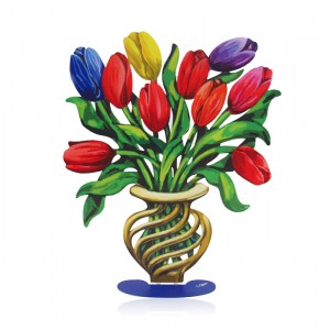 David Gerstein Abstract Tulips Bouquet Artists & Brands