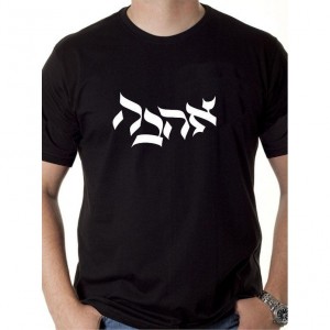 Ahava T-Shirt (Variety of Colors) Israeli T-Shirts