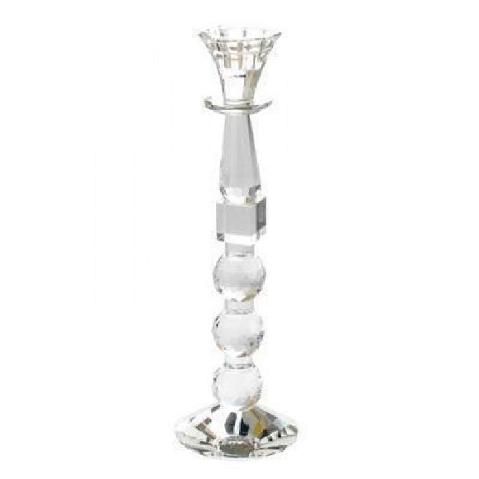 Crystal Candlesticks with Ball Design