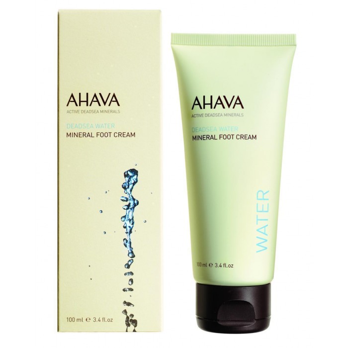 AHAVA Mineral Foot Cream with Six Natural Extracts and Vitamins