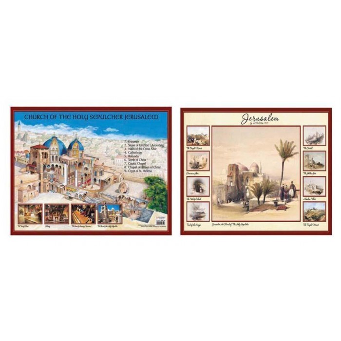 Church of the Holy Sepulchre Descriptive Placemat