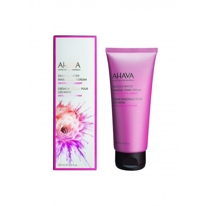 AHAVA Hand Cream with Cactus and Pink Pepper Extracts