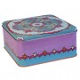 Yair Emanuel Decorated Matzah Box in Colorful Eastern-Inspired Design