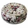 Yair Emanuel Hand Embroidered Hat – Pomegranates and Vines