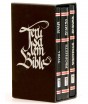 3 Volume Hebrew-English Tanakh, Pocket Sized (Black Matte Hardcover)