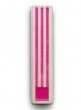 Concrete White Mezuzah with Pink Polymer and Long Shin by ceMMent