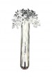Sterling Silver Tree of Life Mezuzah with Doves, Pomegranates and G-d’s Name