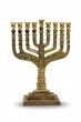 Menorah in Classic Antique Jerusalem Design | World of Judaica